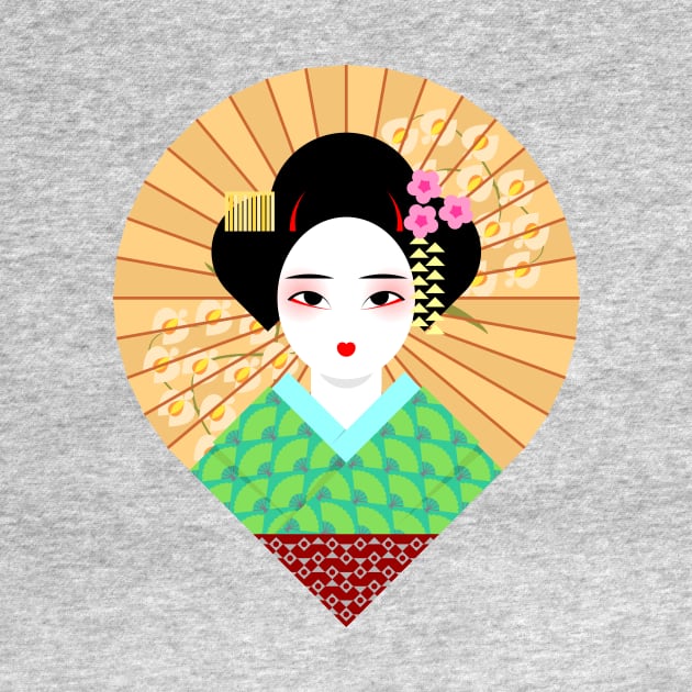 Geisha by tuditees